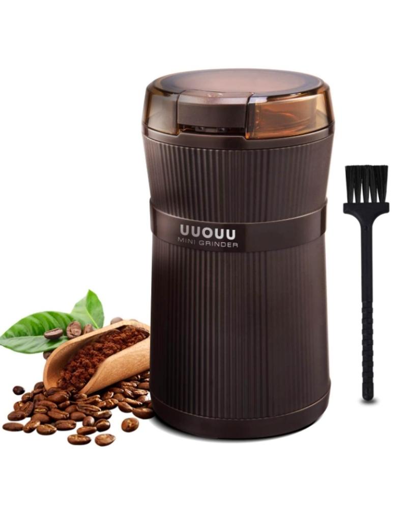 UUOUU Coffee Grinder with Brush